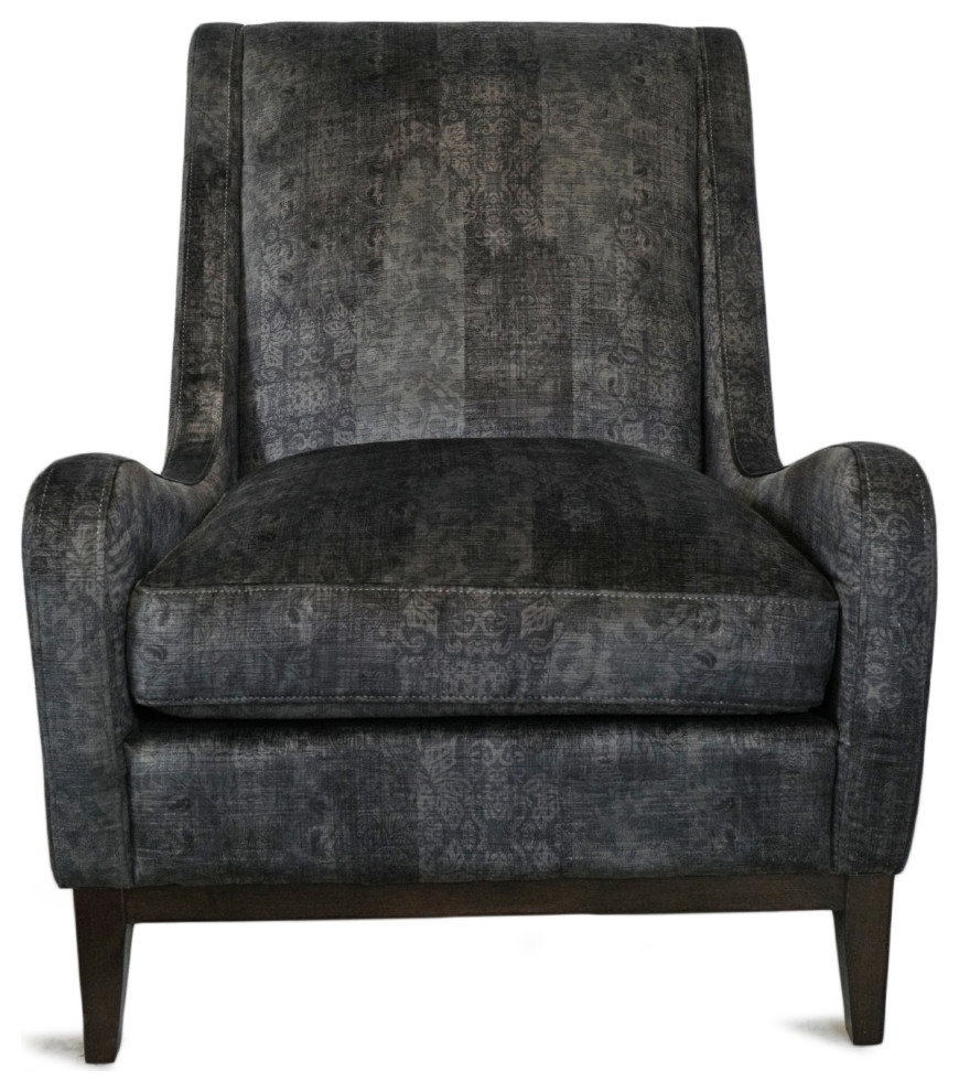 Marco Slate Accent Chair   Transitional   Armchairs And Accent Chairs   by Design Mix Furniture  Houzz