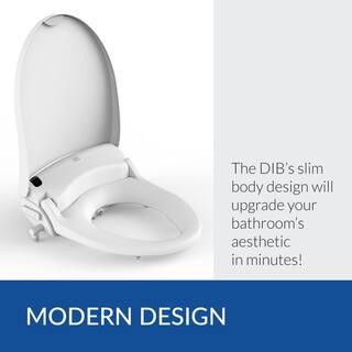 BIO BIDET DIB Special Edition Electrical Bidet Seat for Round Toilets in White DIB-850R