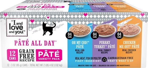 I and Love and You Variety Pack Grain-Free Canned Cat Food