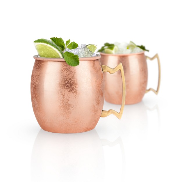 True Moscow Mule Mug Stainless Steel Copper Cups