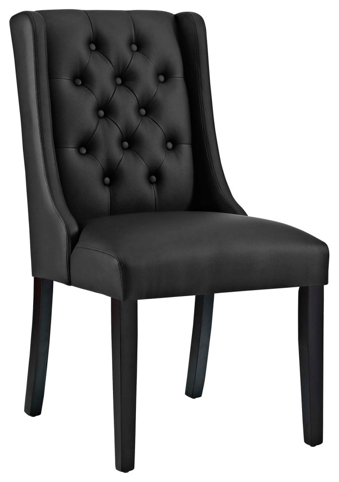 Baronet Dining Chair Vinyl Set of 4   Transitional   Dining Chairs   by Beyond Design  ampMore  Houzz