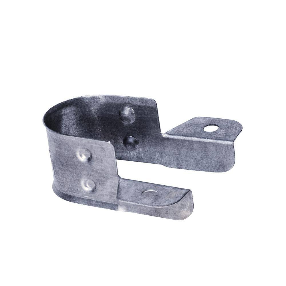 The Plumber's Choice 2 in. CPVC Side Mount Pipe Strap in Galvanized Steel 02CPSMG