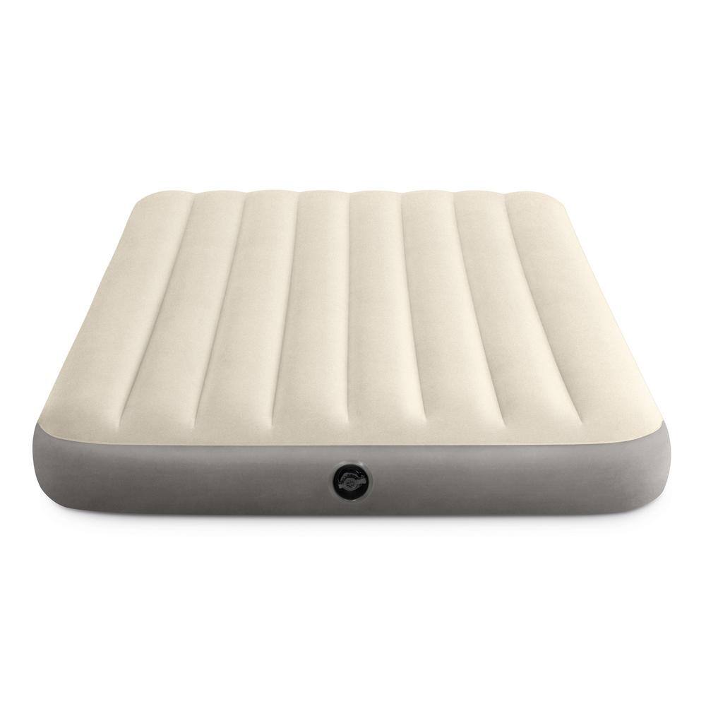 Intex Dura-Beam Standard Series Single Height Inflatable Airbed Full 64102E