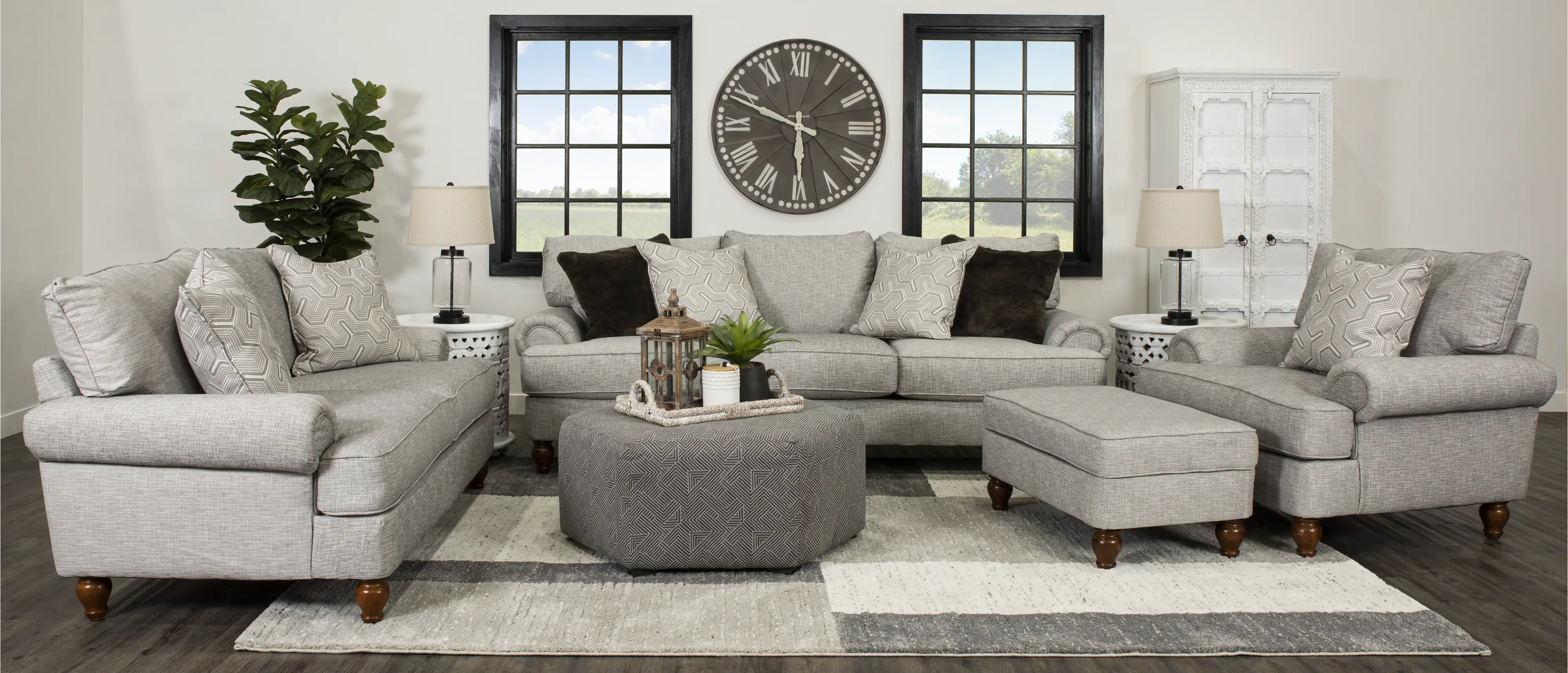 Cobblestone Gray Sofa