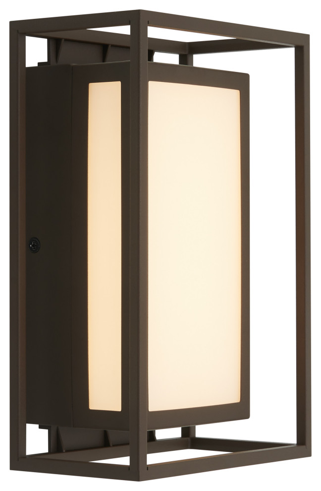 Ghost Integrated LED Outdoor Light   Transitional   Outdoor Wall Lights And Sconces   by Artika  Houzz