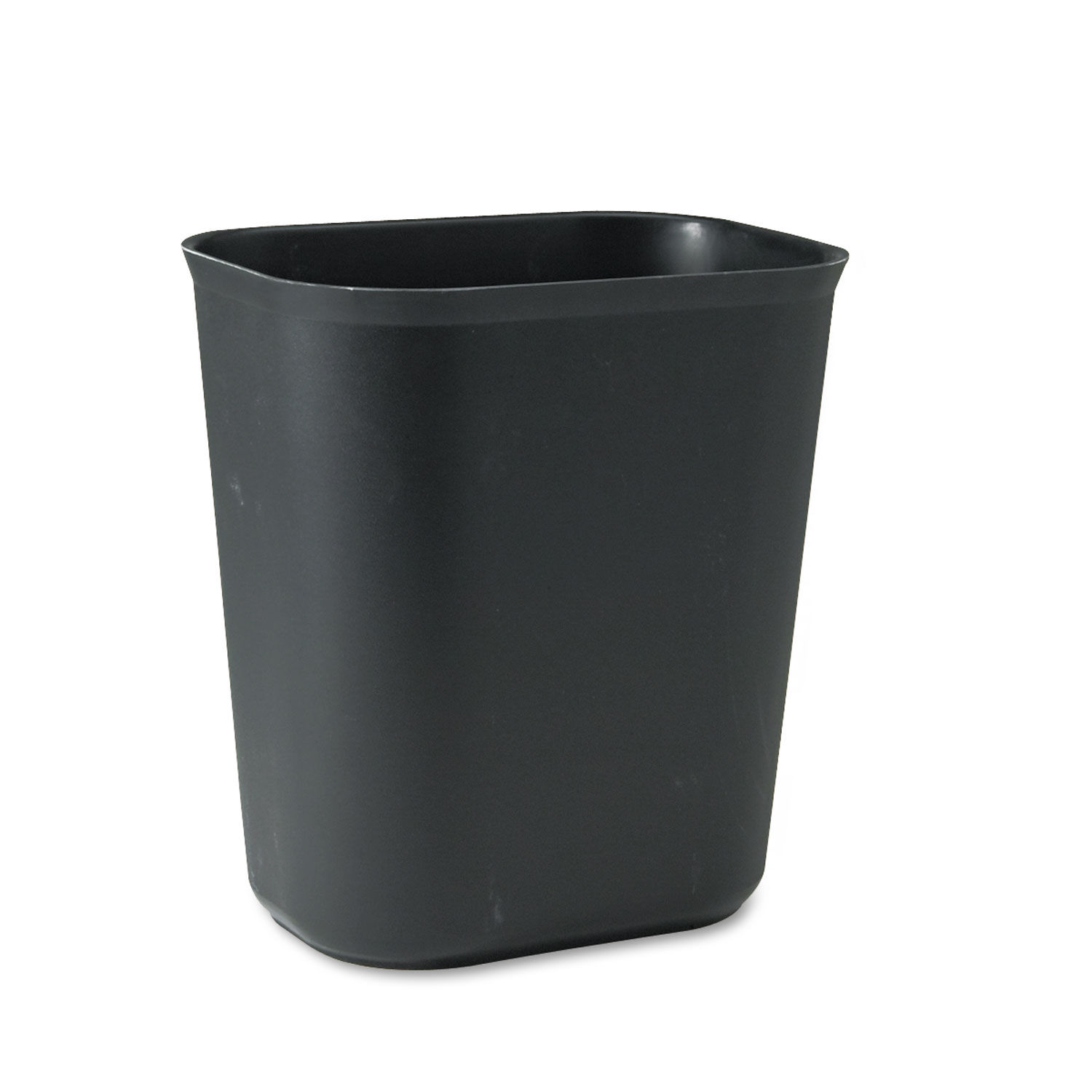 Fiberglass Wastebasket by Rubbermaidandreg; Commercial RCP254100BK