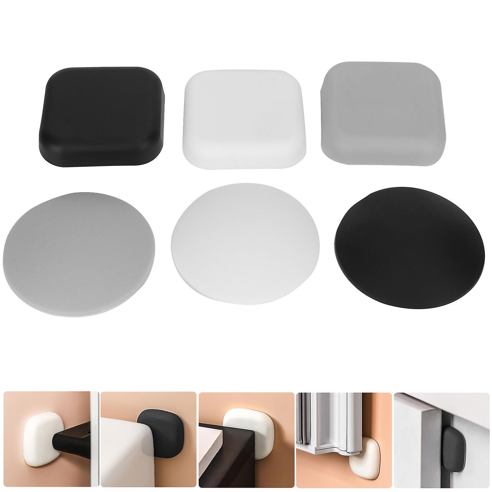 12pcs Door Stopper Silicone Door Handle Crash Pad Anticollision Selfadhesive Door Bumper