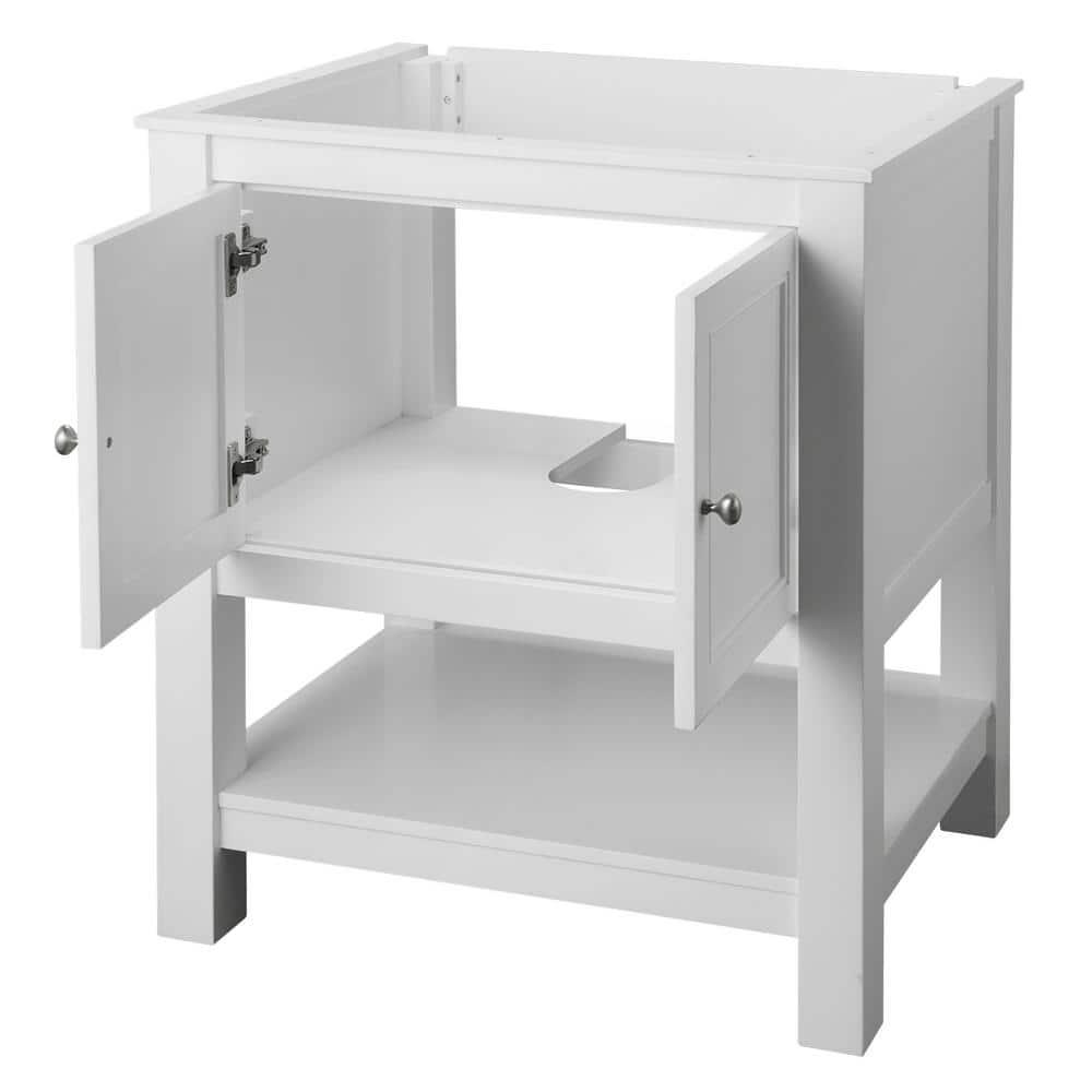 Home Decorators Collection Gazette 30 in W Bath Vanity Cabinet Only in White