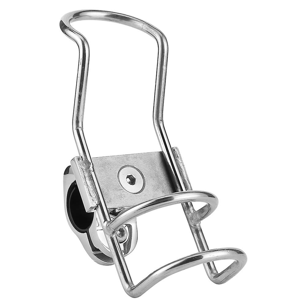 Fishing Rod Rack Stainless Steel Rail Mount Pole Bracket Support Clamp Boat Accessories32mm/1.3in