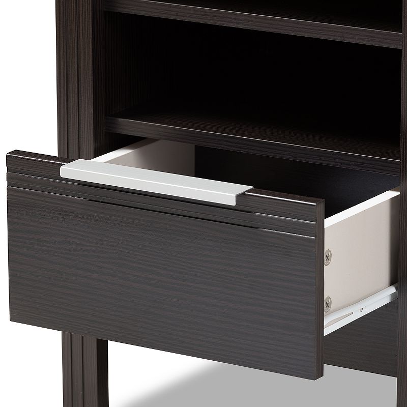 Baxton Studio Hamish Espresso Nightstand