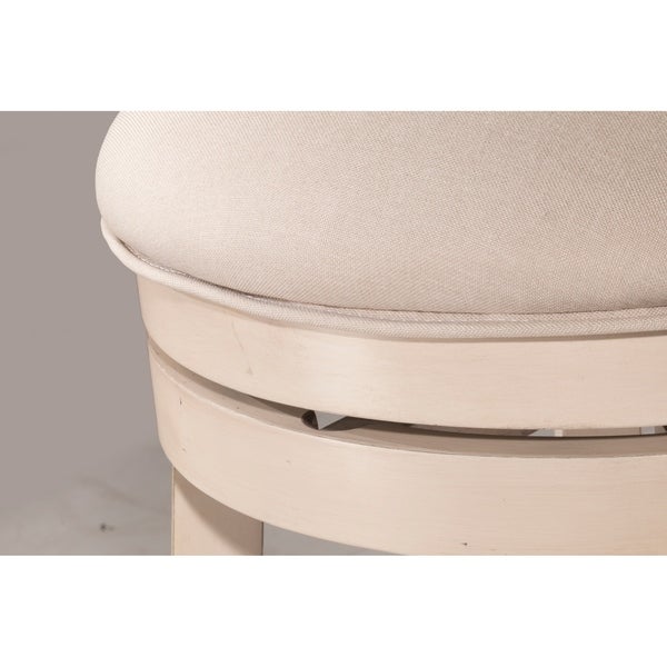 The Gray Barn Ragnarok 26.5-inch Sea White Swivel Counter Stool