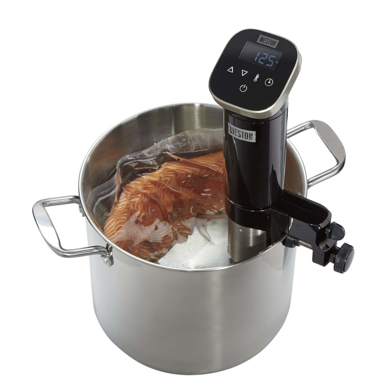 Weston 20 qt Black Stainless Steel Programmable Sous Vide Immersion Cooker