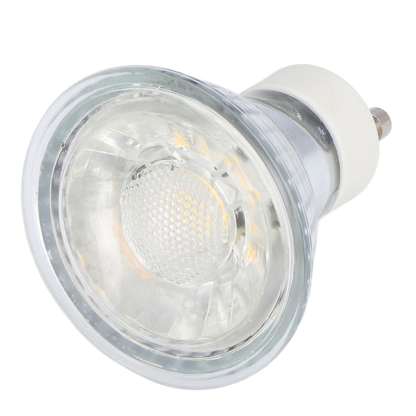 GU10 Light Bulb 5W LED COB Lamp Bulb Brightness Adjustable Spot Light Bulb for Bedroom Office 220arm White Light 3000K