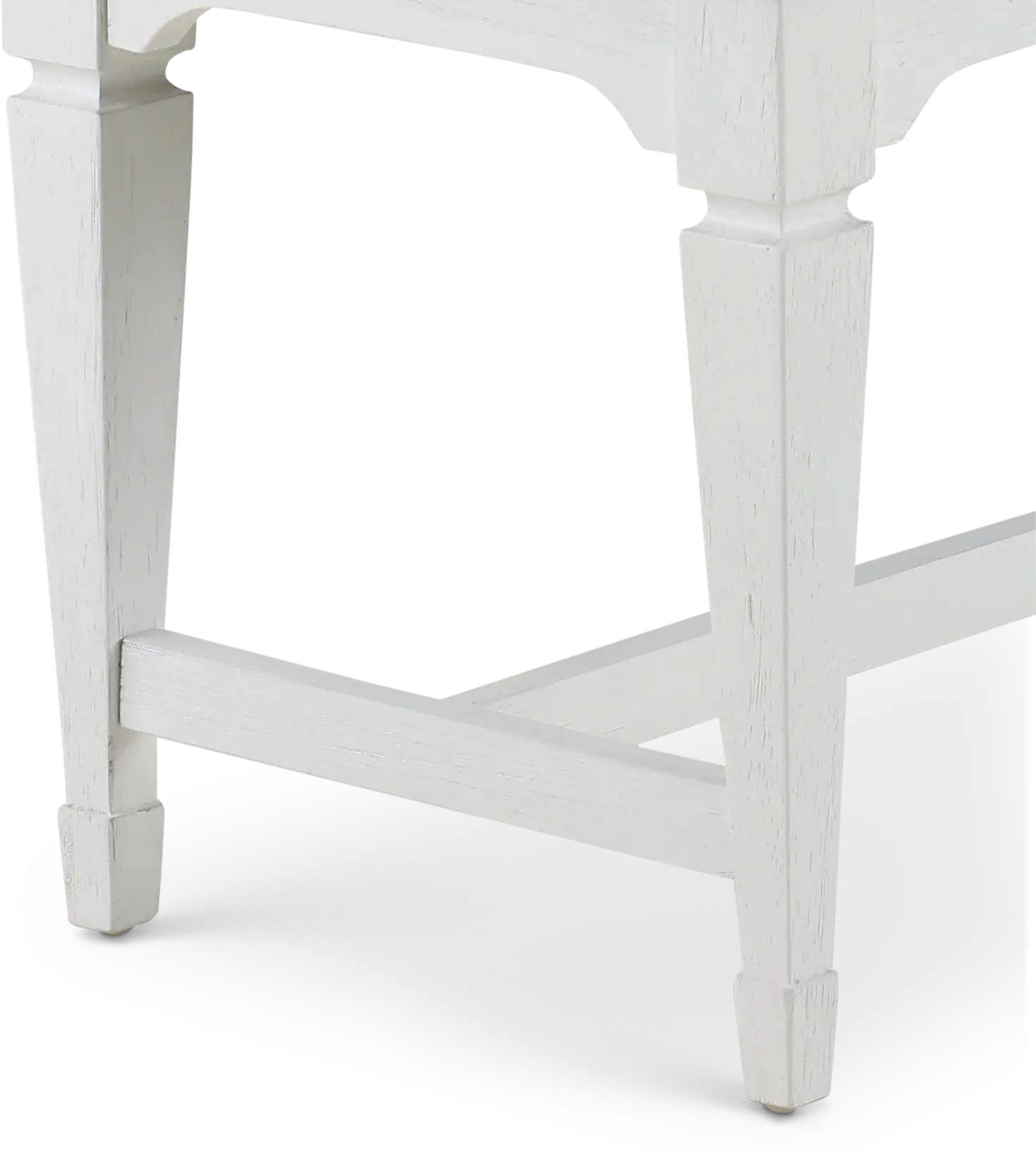 Allyson Park White Dining Room Bench