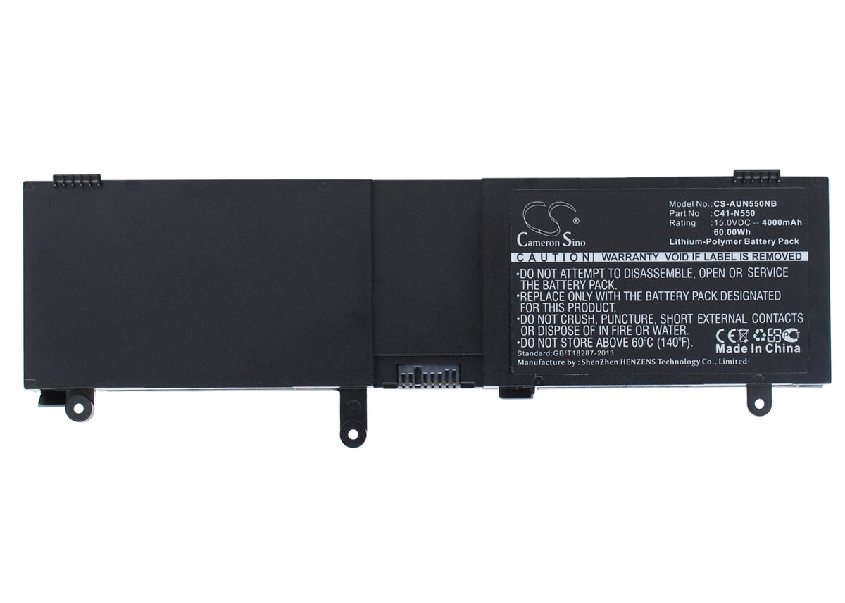 Asus G550 Series G550J G550J Series G550JK G550JK Replacement Battery BatteryClerkcom Laptop and Notebook