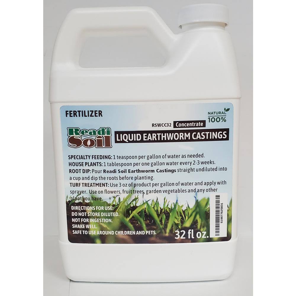 Readi Soil 32 oz. Worm Casting Concentrate RSWCC32