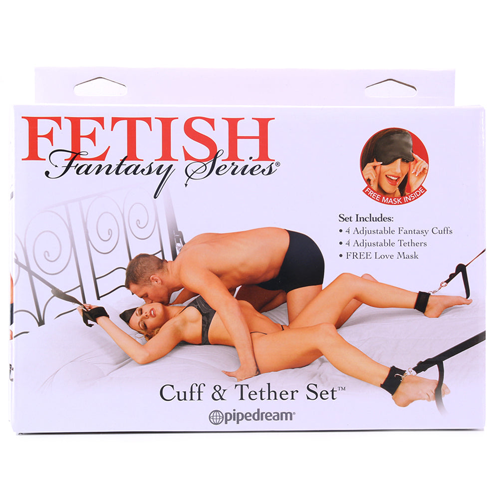 Fetish Fantasy Cuff & Tether Set