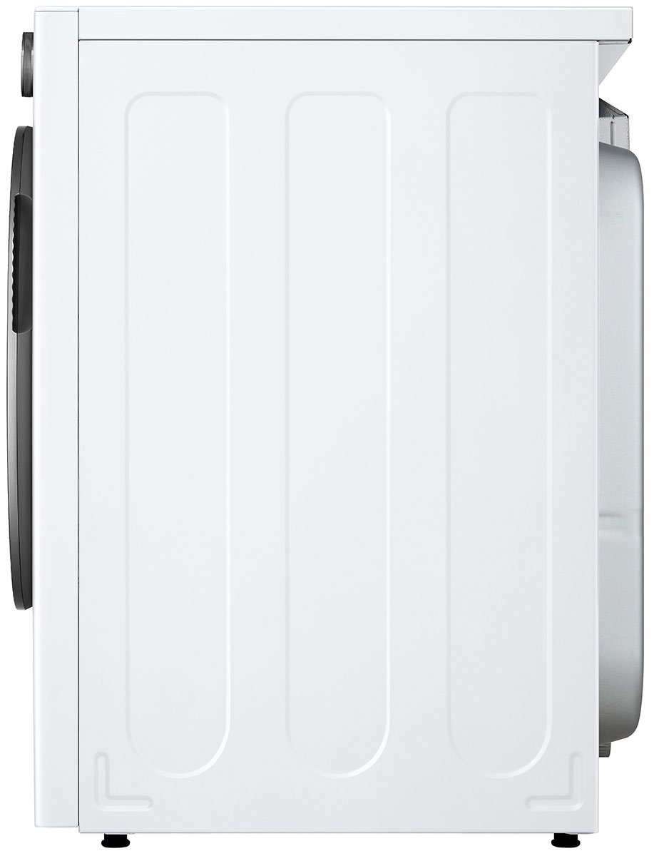 LG 7.4 Cu. Ft. White Smart Front Load Electric Dryer With AI Sensor Dry and TurboSteam