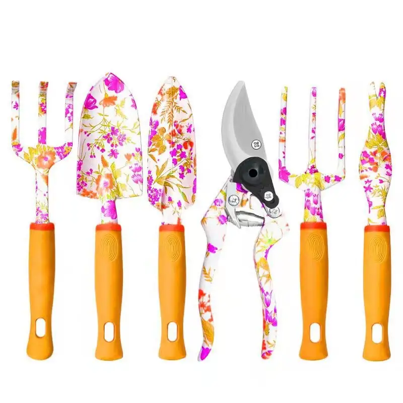 Factory Wholesale Gift Box Gardening Planting Shovel Fork Scissors Garden Hand Tool Set