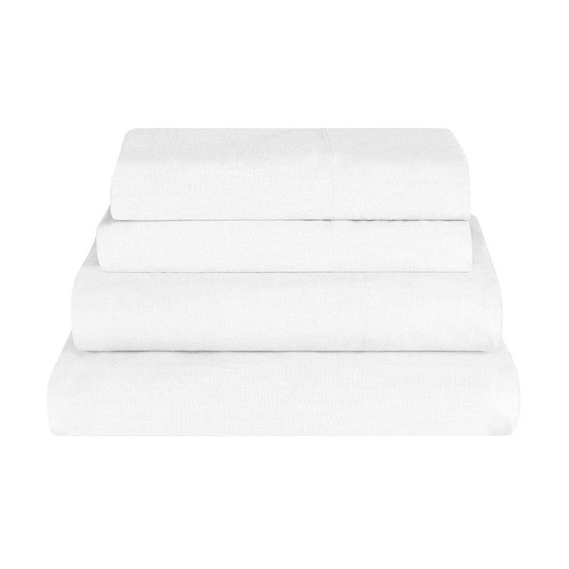 SUPERIOR Cotton Linen Blend Sheet Set