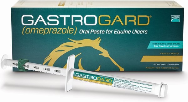 GastroGard (Omeprazole) Gastric Ulcer Oral Paste Horse Treatment， 1 syringe， 2.28 g syringe