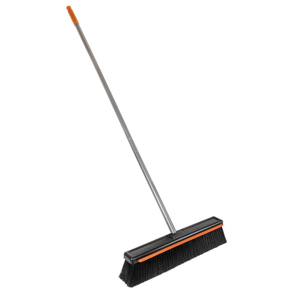 HDX 18 in. Push Broom with Squeegee Blade Head (1-Pack) HDX18PBSQ