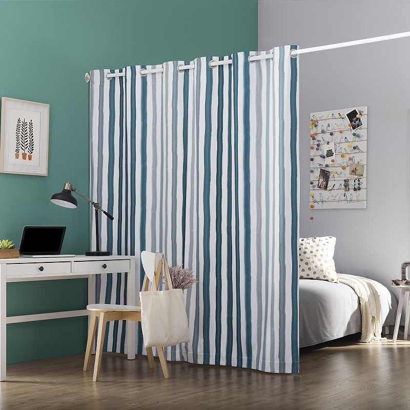 Sun Zero Generation Pippa 100% Blackout Grommet Window Curtain