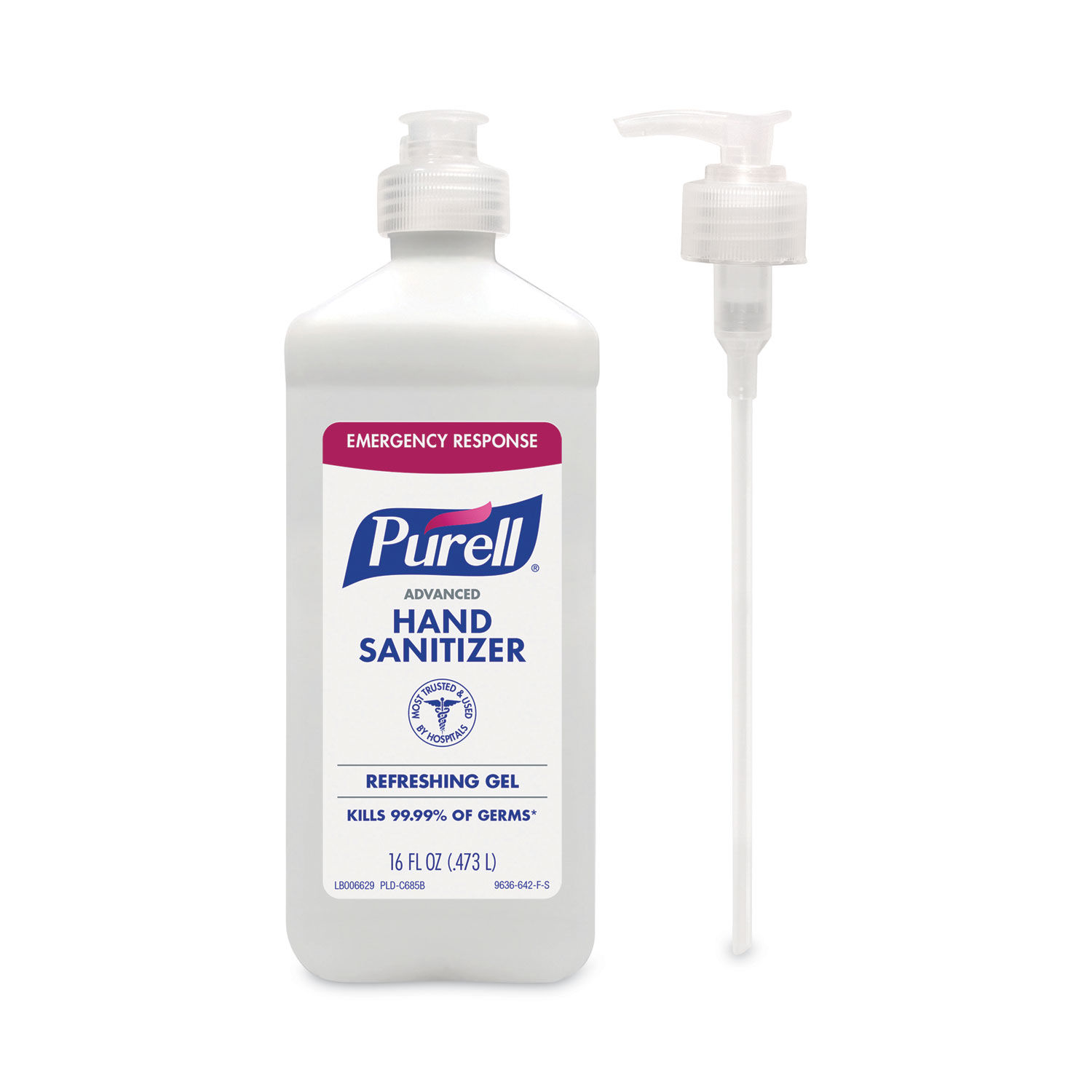 Advanced Instant Gel Hand Sanitizer by PURELLandreg; GOJ963612PEA