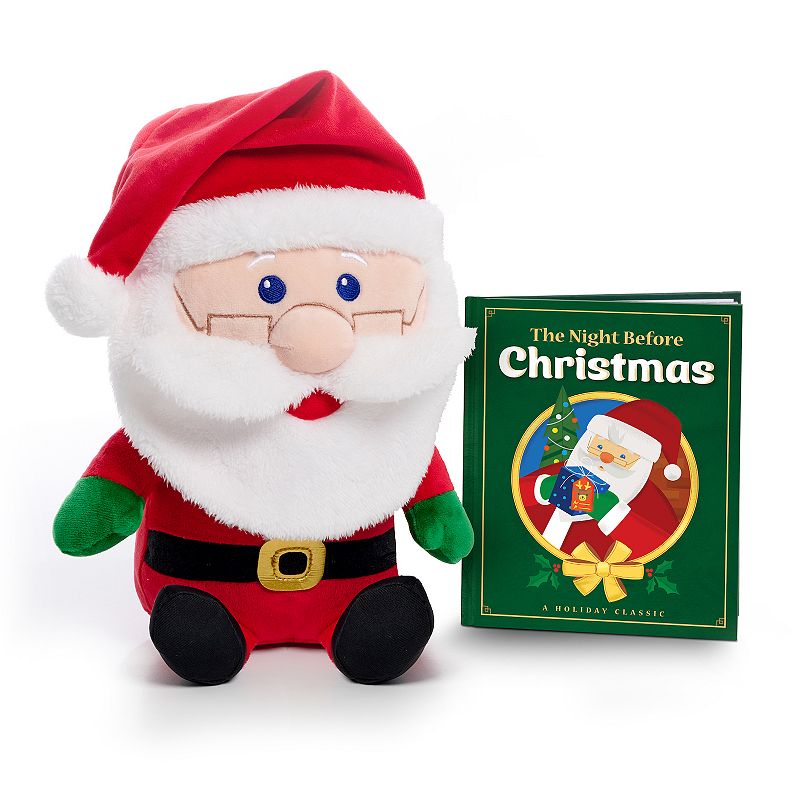 Kohl's Cares The Night Before Christmas Santa Book and Plush Bundle