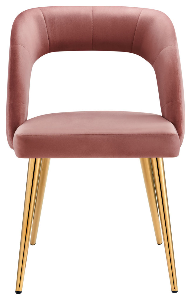 Modway Marciano Performance Velvet dining chair   Dining Chairs   by Dot  ampBo  Houzz