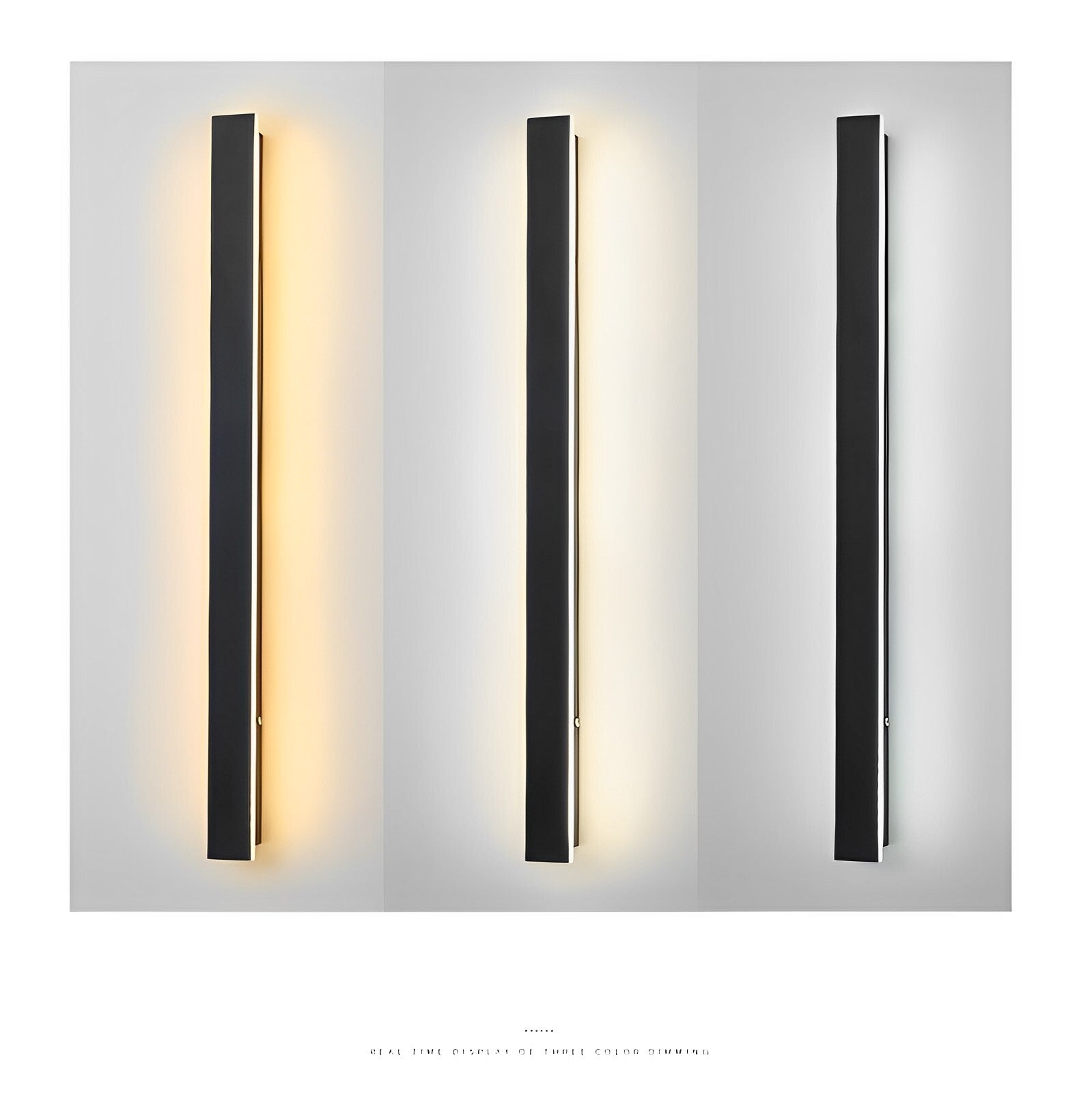 Censlighting Linear LED Outdoor Waterproof Wall Lamp IP67 Patio Hallway Lighting Garden Villa 6000K Lamp