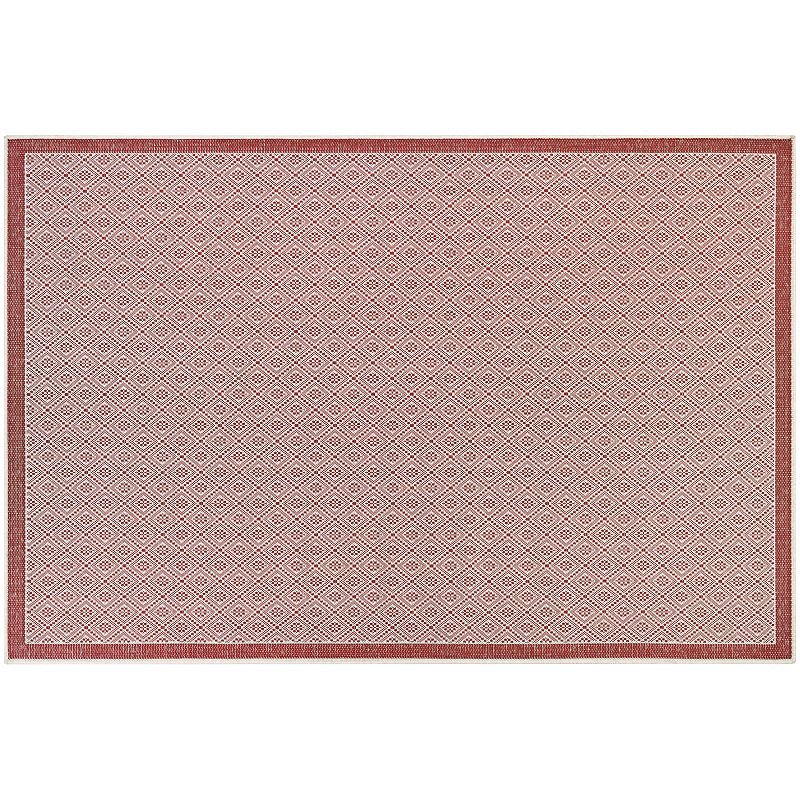 Couristan Monaco Sea Pier Subtle Lattice Indoor Outdoor Rug