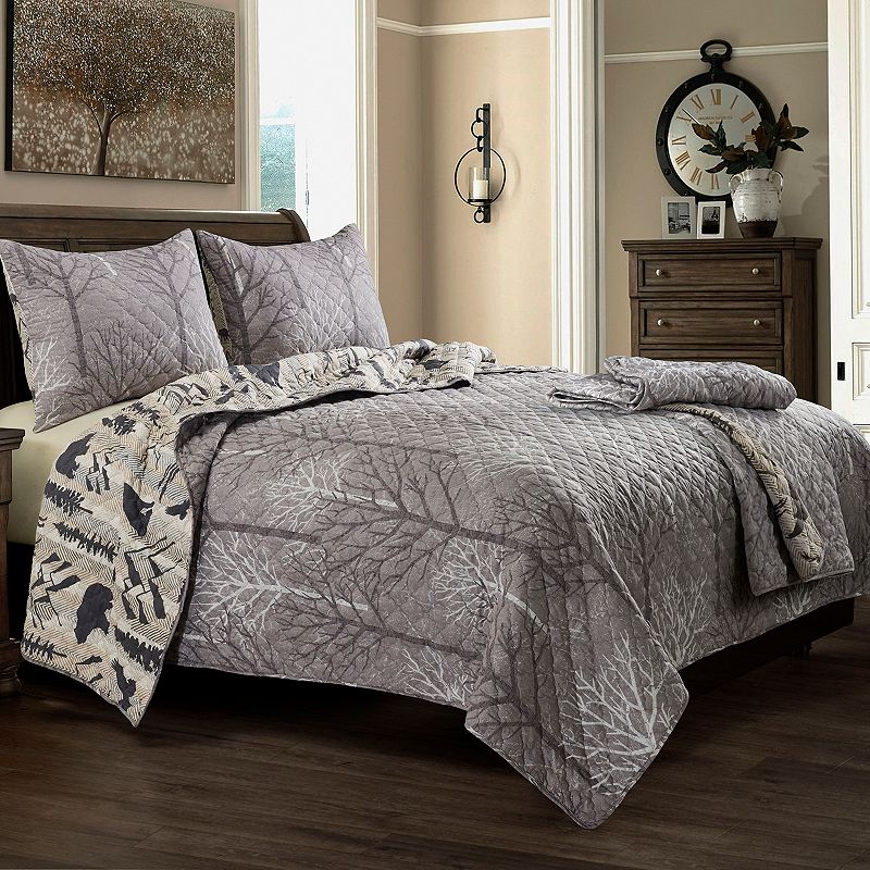 Donna Sharp Forest Weave Quilt Set