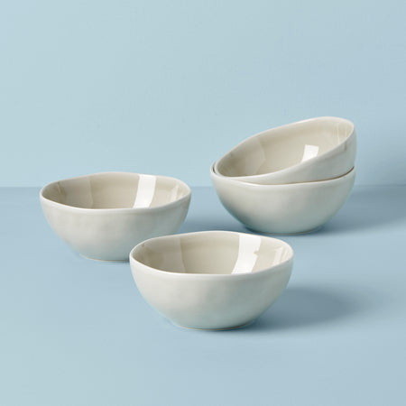 Lenox 894672 Bay Colors Dw Ap Bowls  S4  Grey