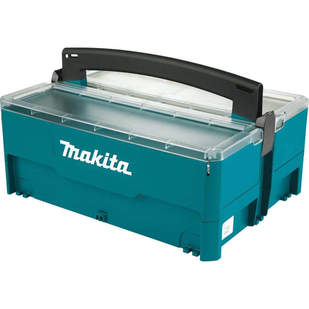 Makita MAKPAC Interlocking Storage Box with Inserts P-84137 from Makita