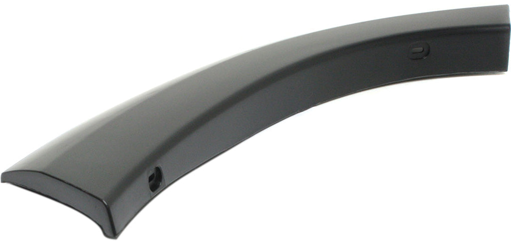 Fender Trim Compatible with 2006-2012 Toyota RAV4 Rear， Left Driver Side， Rear Section Smooth Black