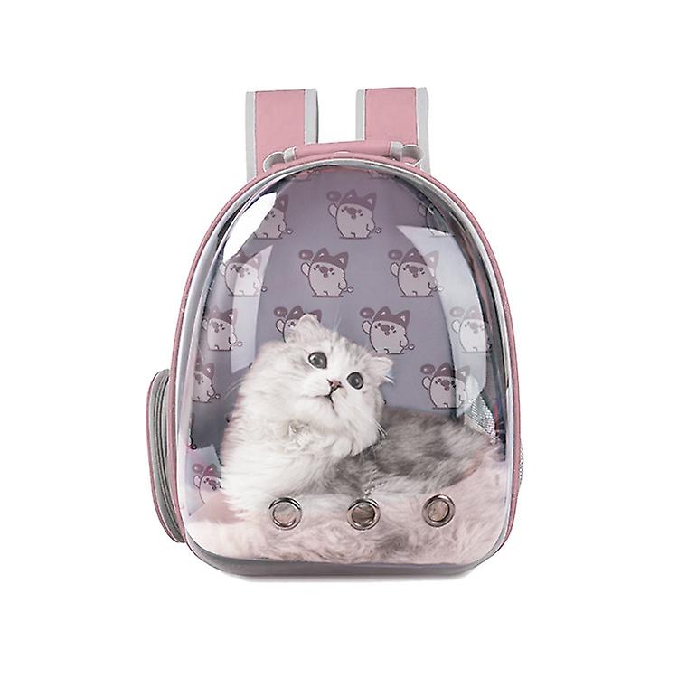 Transparent Cat Bag Portable Space Capsule Pet Bag Breathable Cat Bag