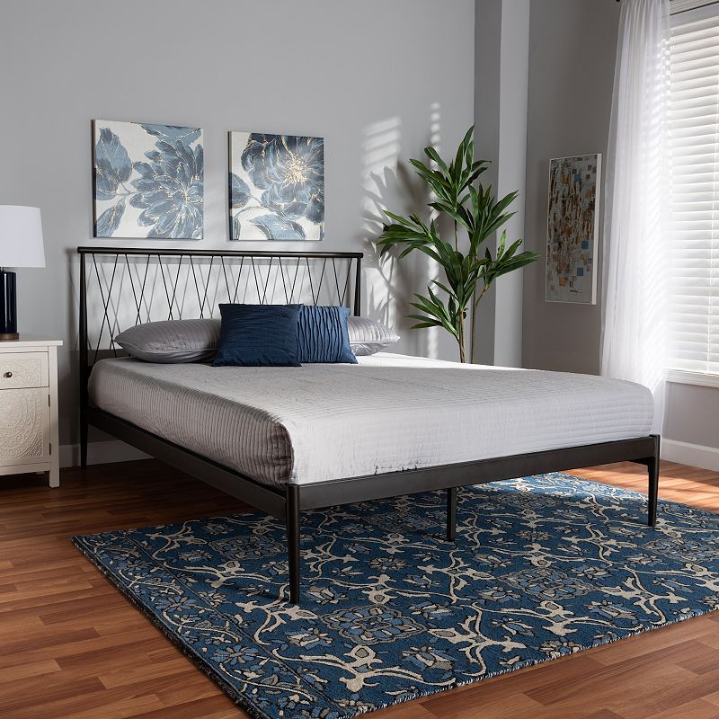 Baxton Studio Nano Platform Bed