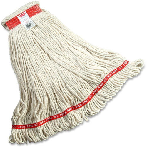 Rubbermaid Wet Mop Head | Antimicrobial， Loop End， 6