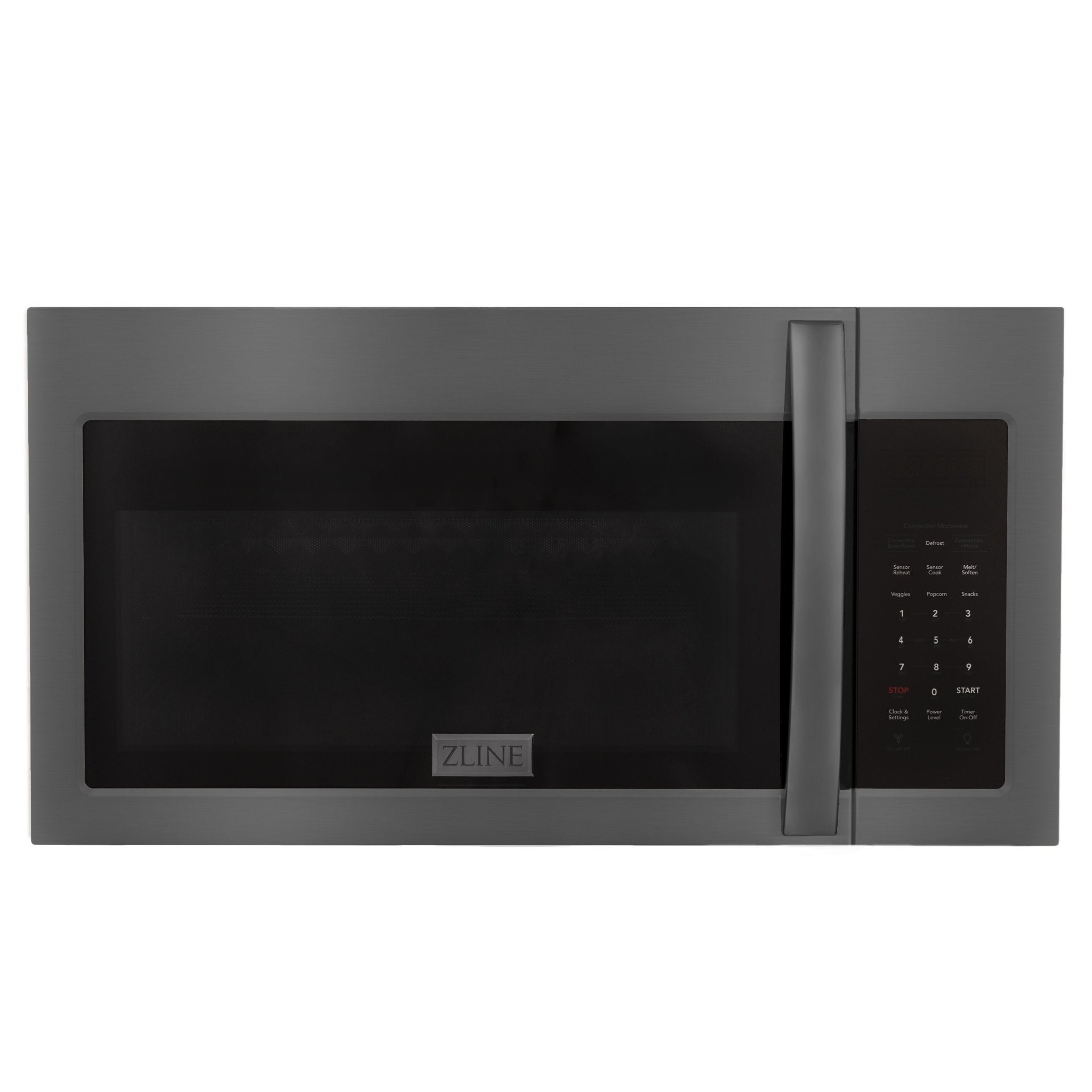 ZLINE Over the Range Convection Microwave Oven in Black Stainless