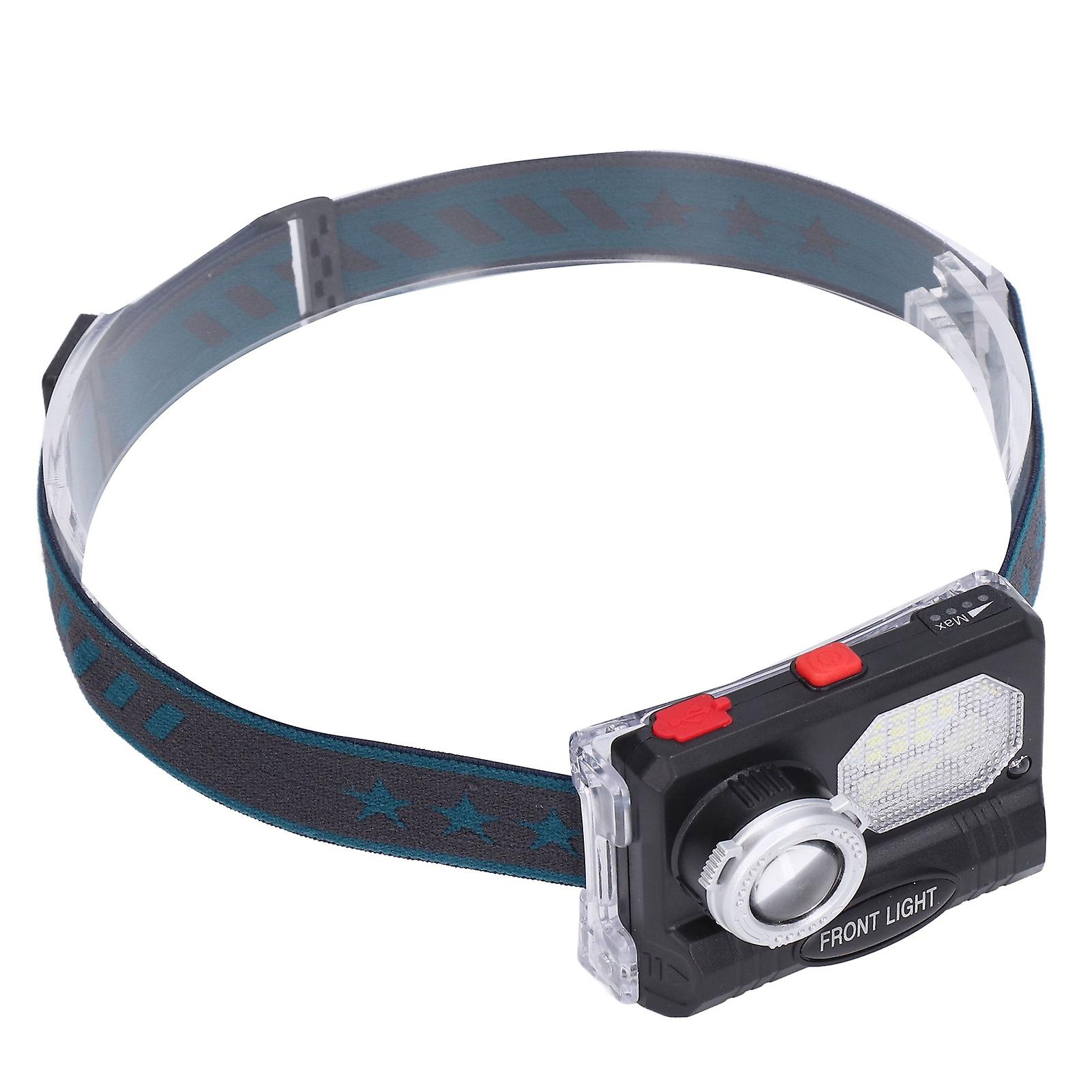 Led Headlight Multifunctional Induction Headlamp Usb Charging Outdoor Waterproof Head Flashlight