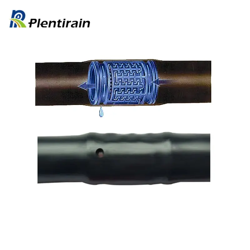 1 hectare factory agriculture drip irrigation system round drip irrigation pipe price