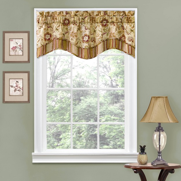 Navarra Floral Window Valance Traditions By Waverly