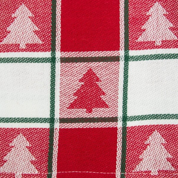 Design Imports Tartan Holly Plaid Table Runner (0.25 inches high x 14 inches wide x 108 inches deep)