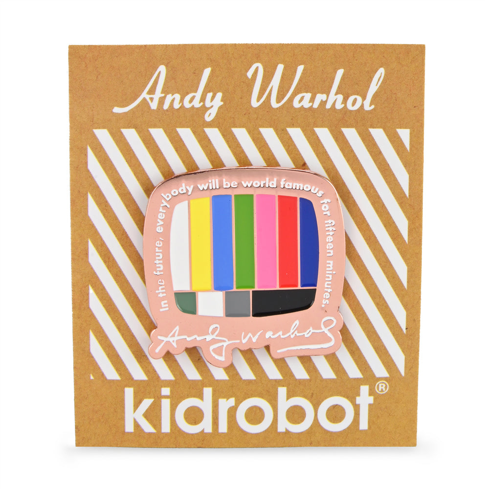 Andy Warhol Pop Art Collection Dunny Box One by Kidrobot