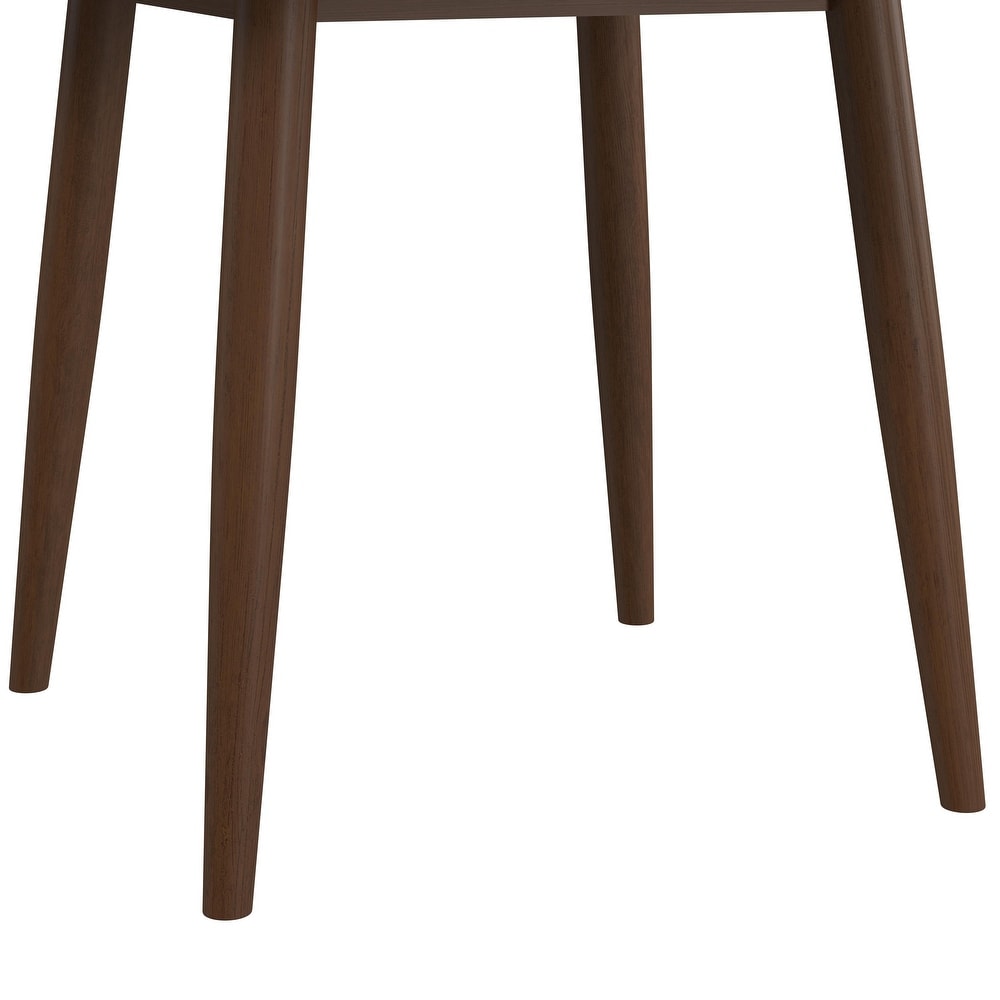 Hillsdale San Marino Round Wood Dining Table  Chestnut   42\