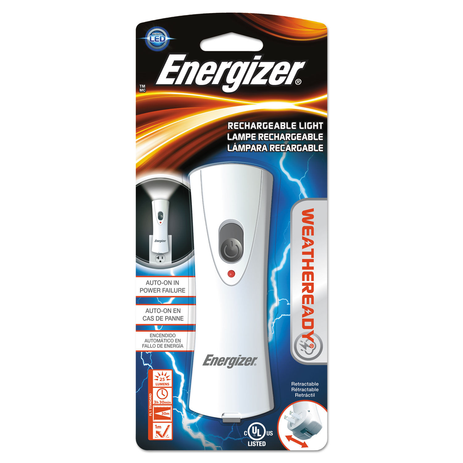 Weather Ready LED Flashlight by Energizerandreg; EVERCL1NM2WR