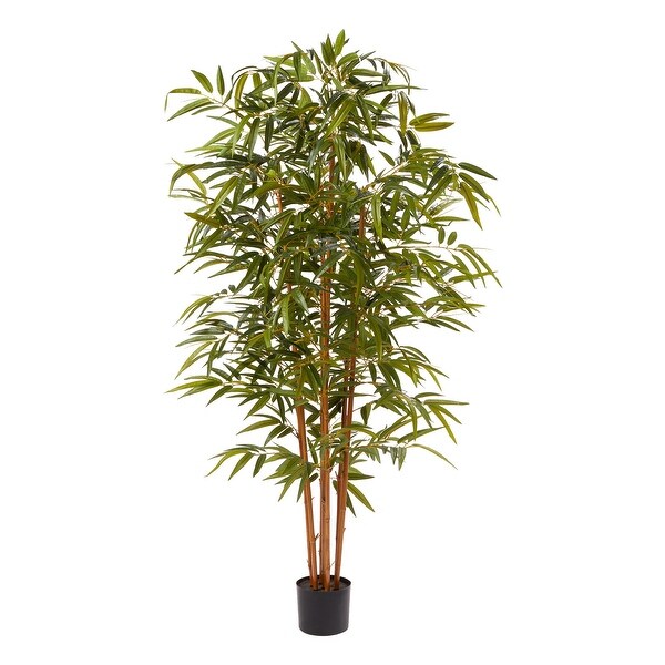 Pure Garden 6FT Artificial Bamboo Tree with Pot