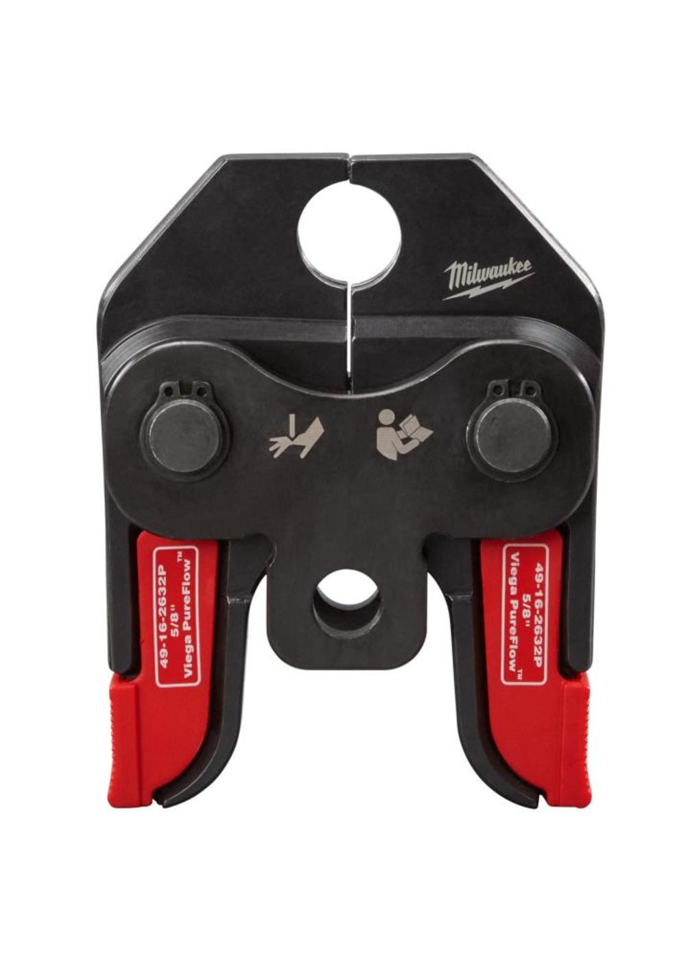 Milwaukee M18 5/8 in. Viega PureFlow Jaw for M18 Short Throw Press Tool 49-16-2632P from Milwaukee