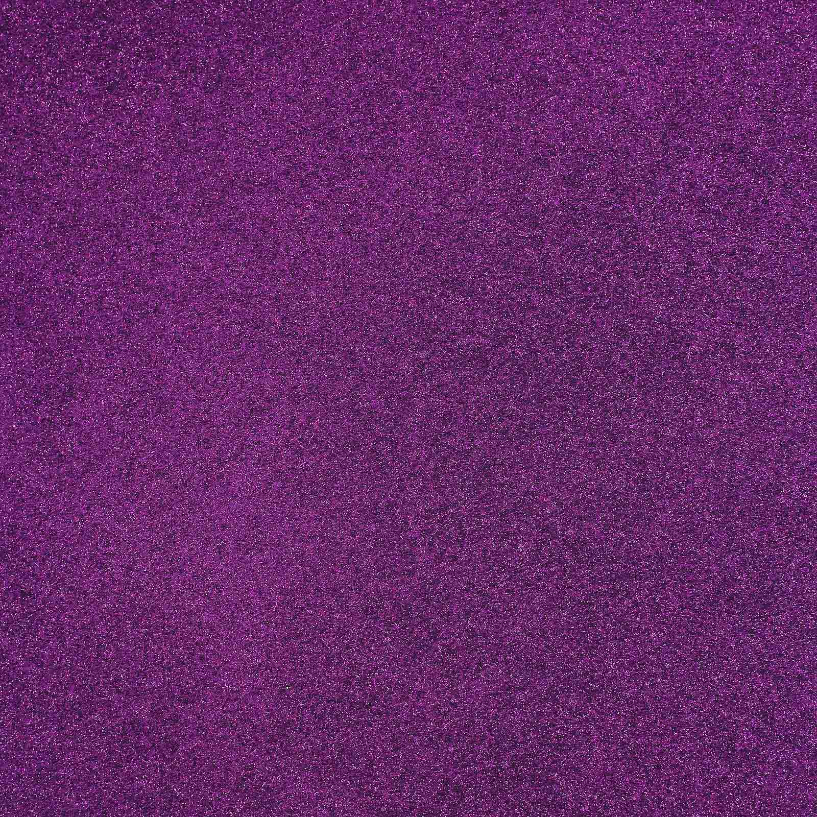 10 Pack Purple Self-Adhesive Glitter DIY Craft Foam Sheets 12